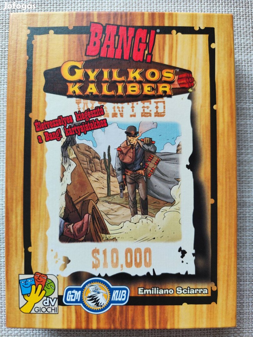 Bang! Gyilkos kaliber (Bang társasjáték kiegészítője)