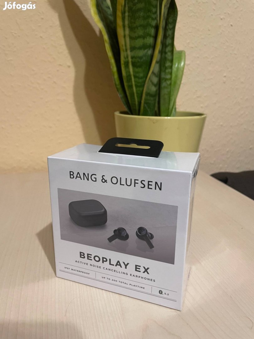 Bang & Olufsen Beoplay EX fekete bontatlan fülhallgató
