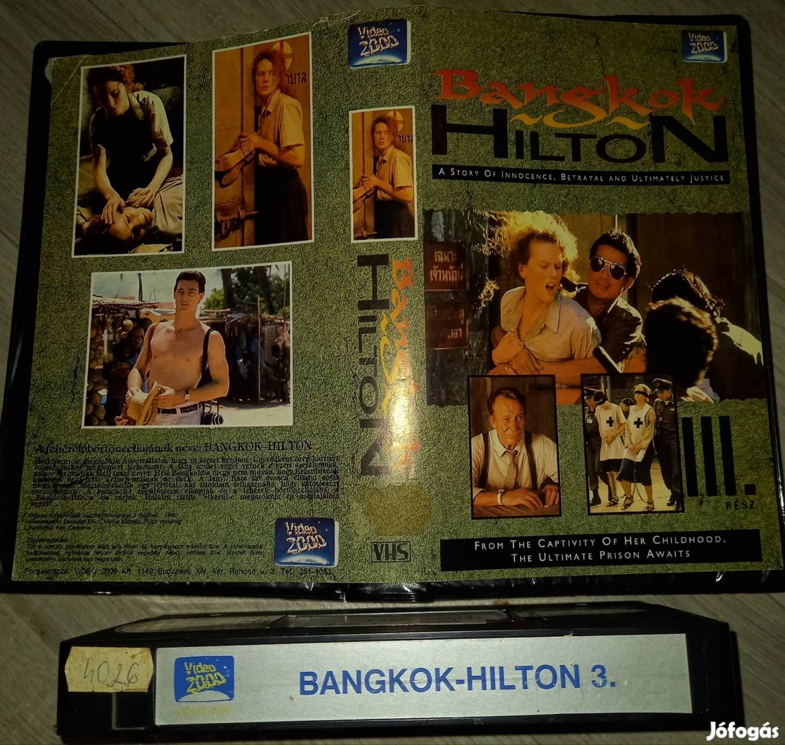 Bangkok- hilton 3.- krimi vhs - Nicole Kidman