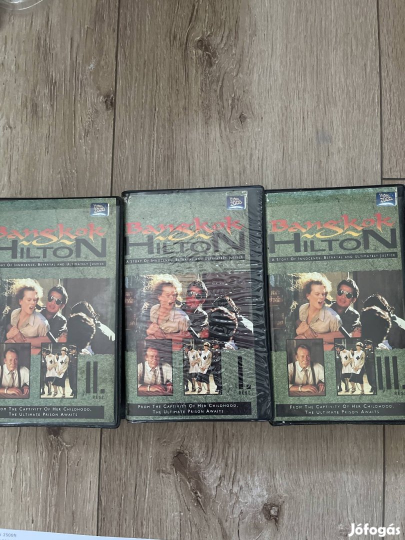 Bangkok hilton 1-3 vhs pakk