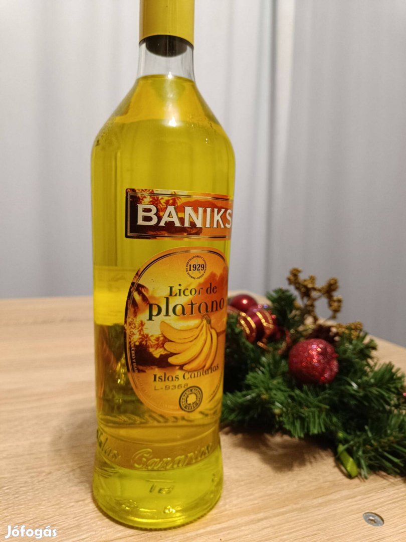 Baniks kanári-szigeteki banánlikőr (1l)