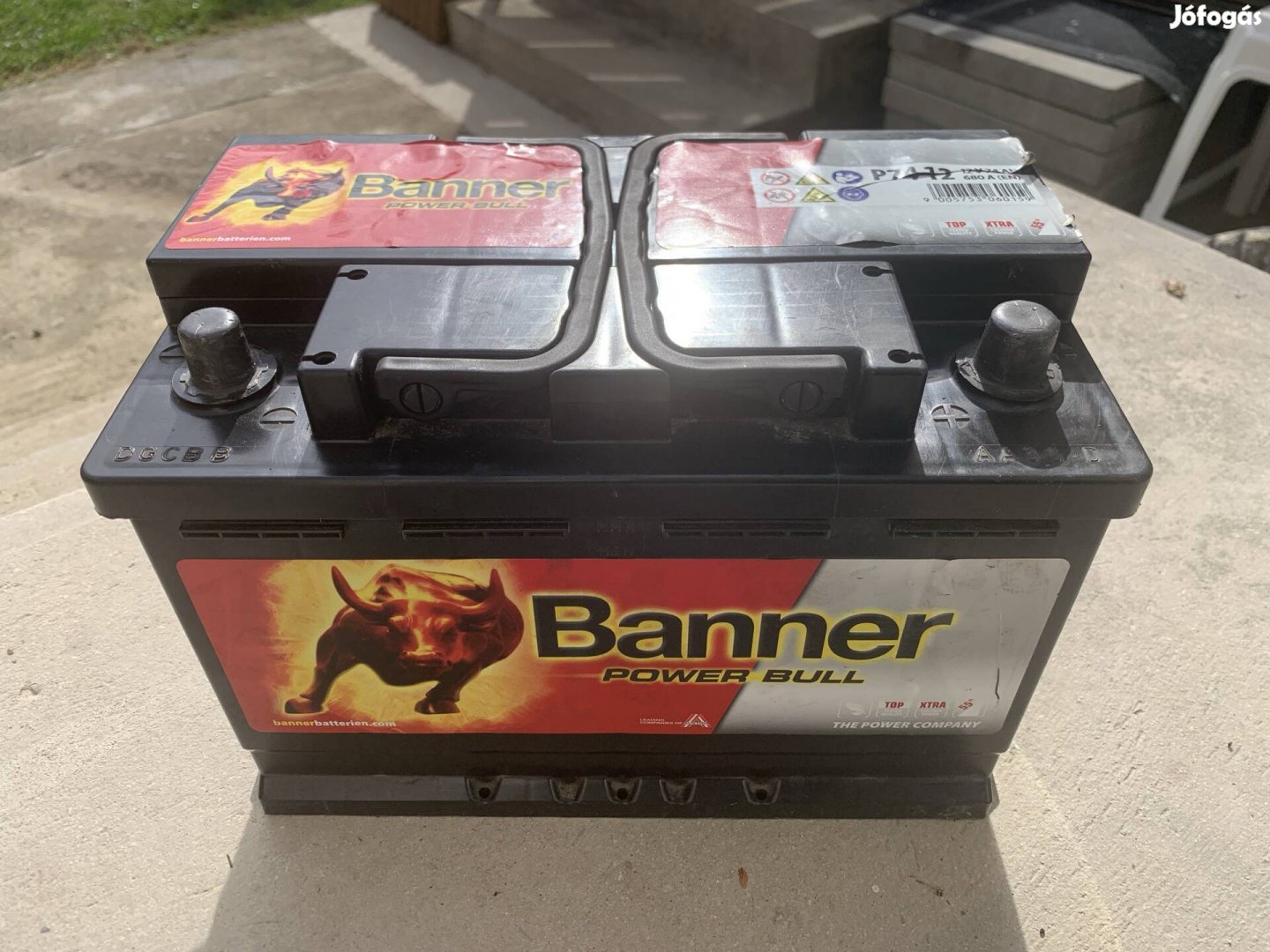 Banner akkumulátor jobb+ 74Ah 680A 