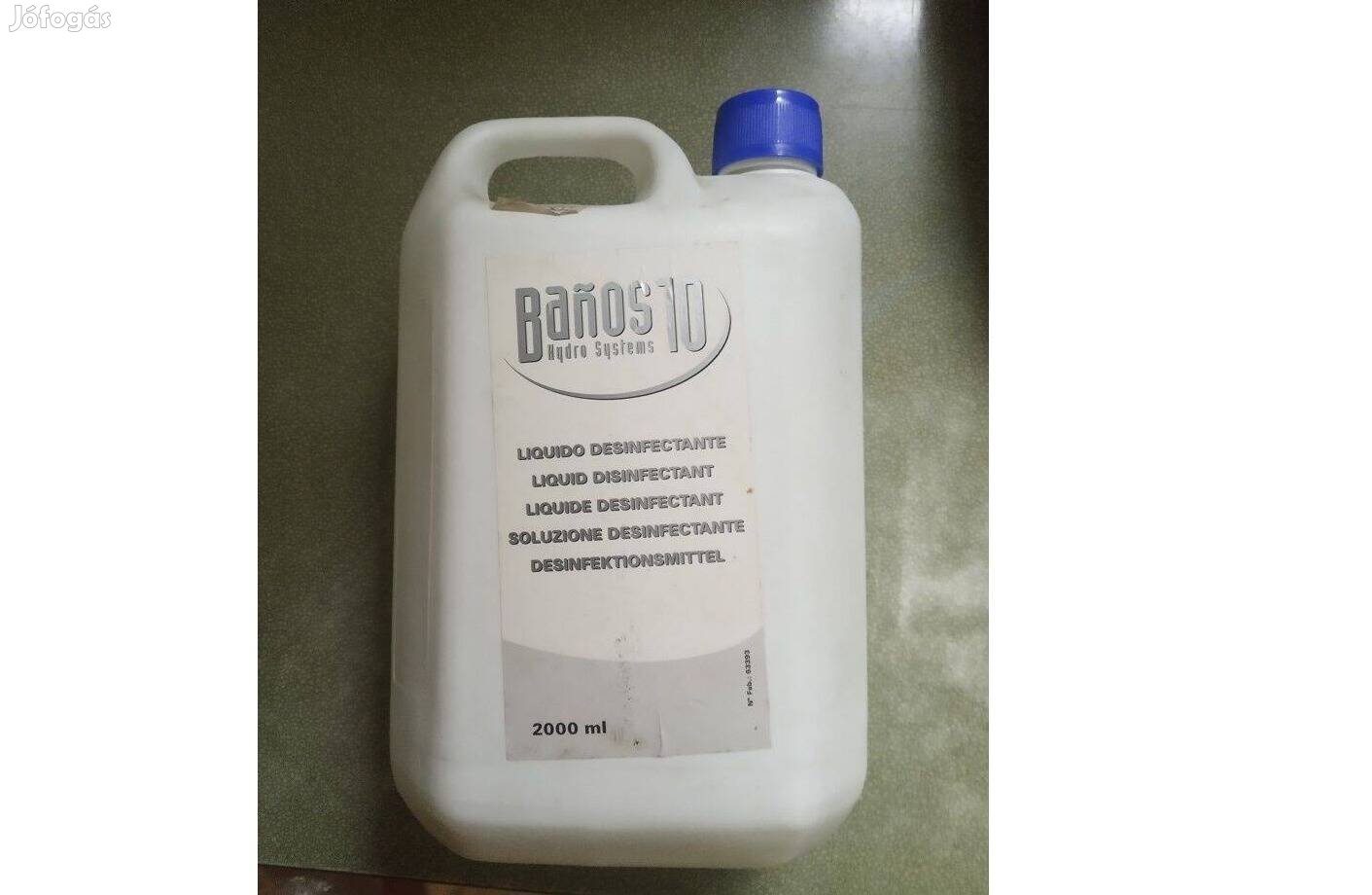 Banos 10 disinfectant liquid masszázskád, medence fertőtlenítő szer