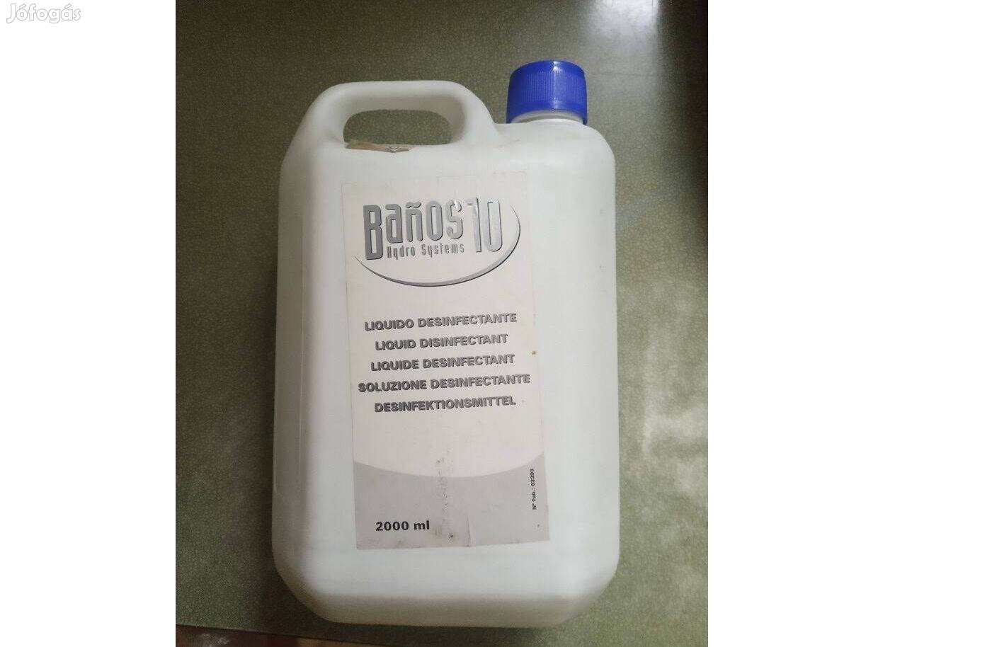 Banos 10 disinfectant liquid masszázskád, medence fertőtlenítő szer