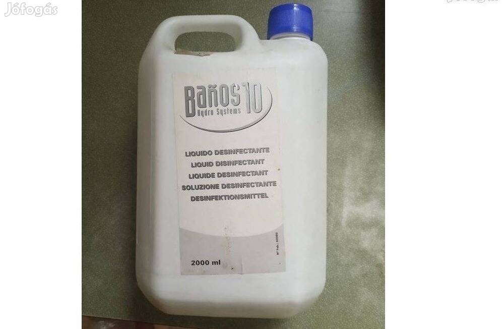 Banos 10 disinfectant liquid masszázskád, medence fertőtlenítő szer