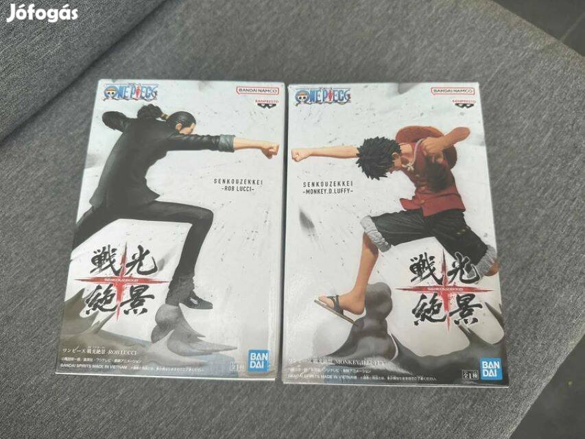 Banpresto Luffy és Lucci figura