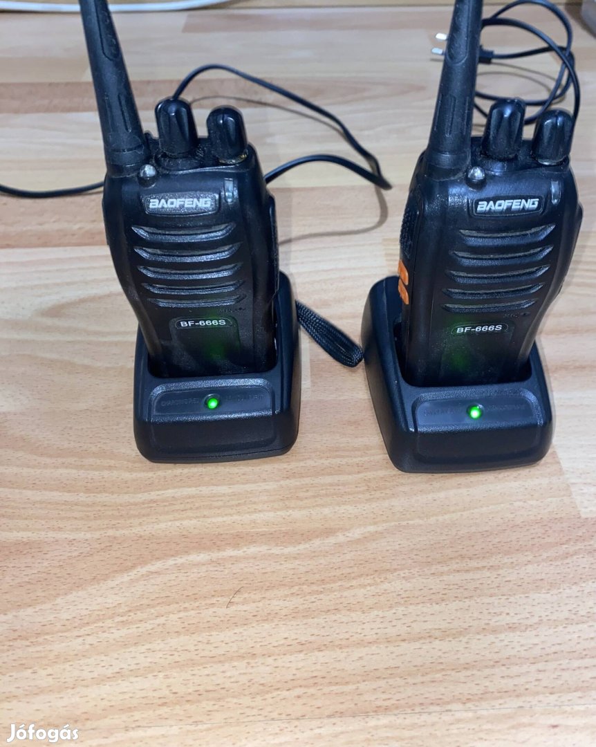 Baofeng BF-666S kétirányú rádió walkie talkie UHF