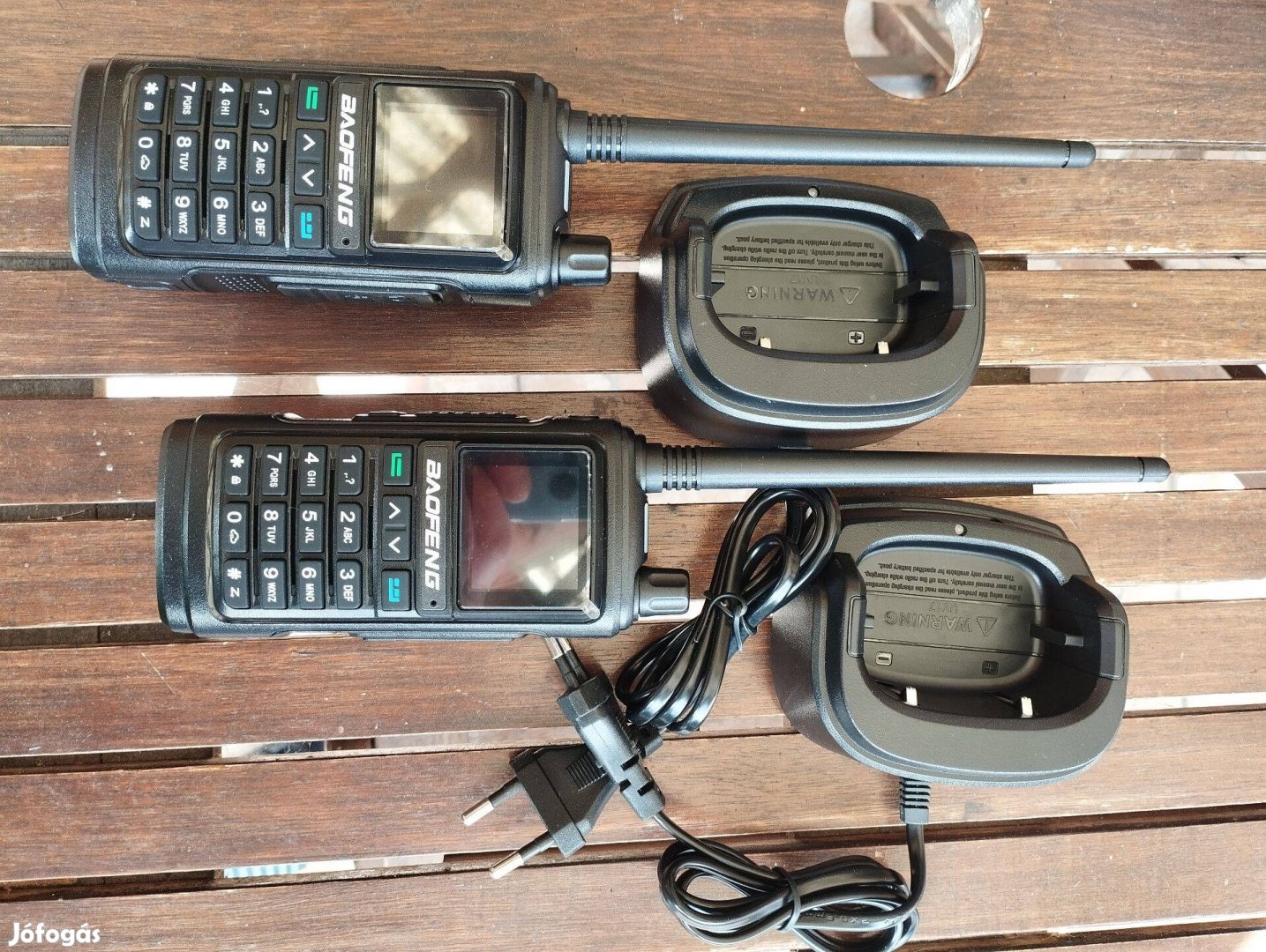 Baofeng UV-17 Pro GPS rádió adóvevő PMR VHF UHF walkie talkie rádióama