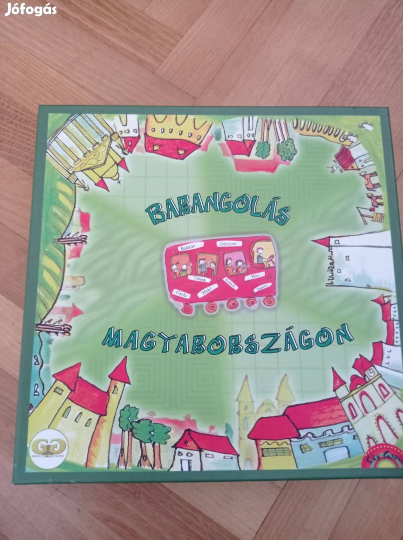 Barangolás Magyarországon társasjáték