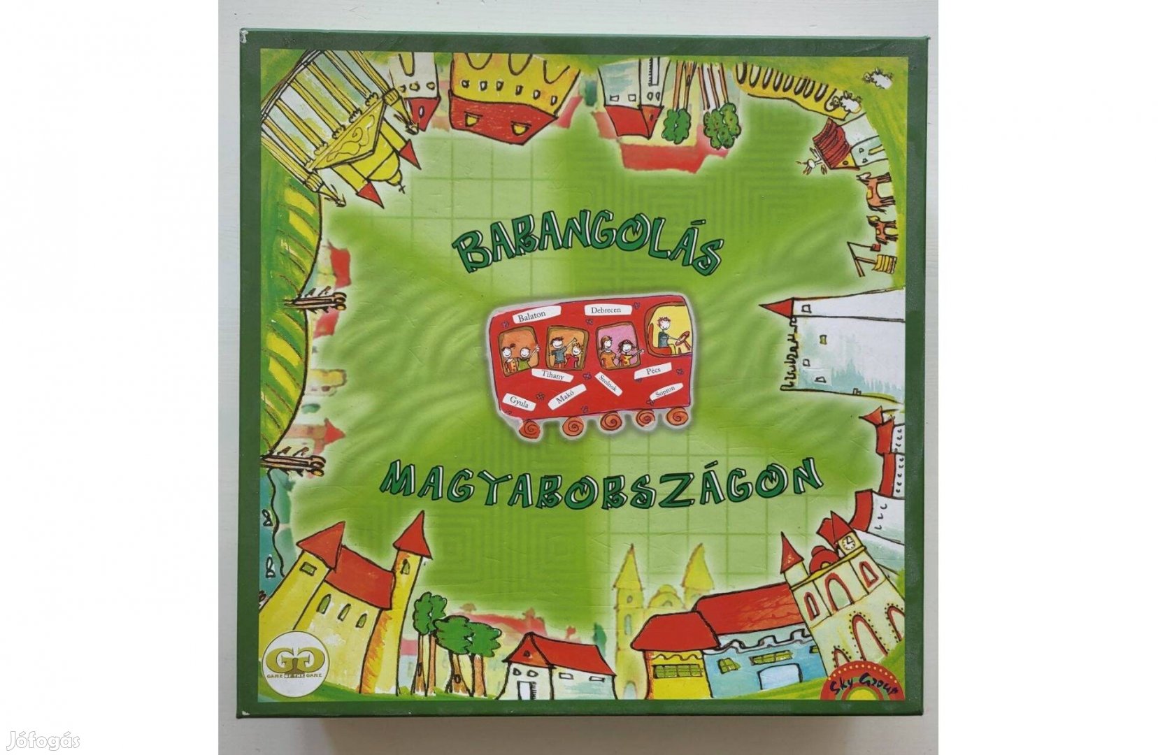 Barangolás Magyarországon társasjáték