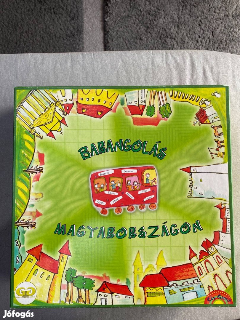 Barangolás Magyarországon társasjáték