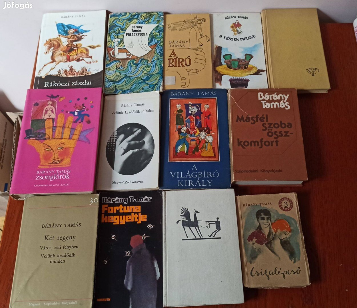 Bárány Tamás könyvcsomag 13 db könyv