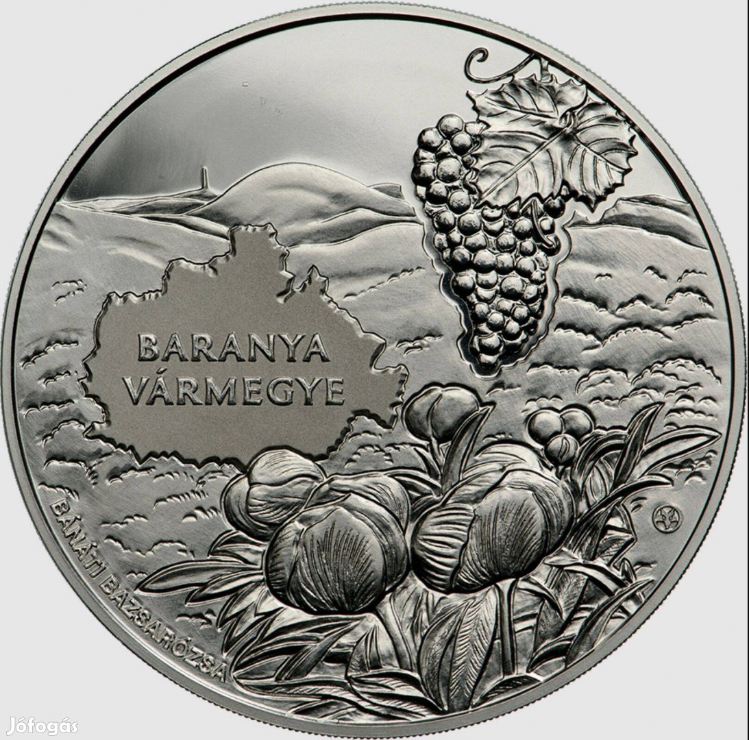 Baranya vármegye, Pécs 20000 forint ezüst emlékérme 2024
