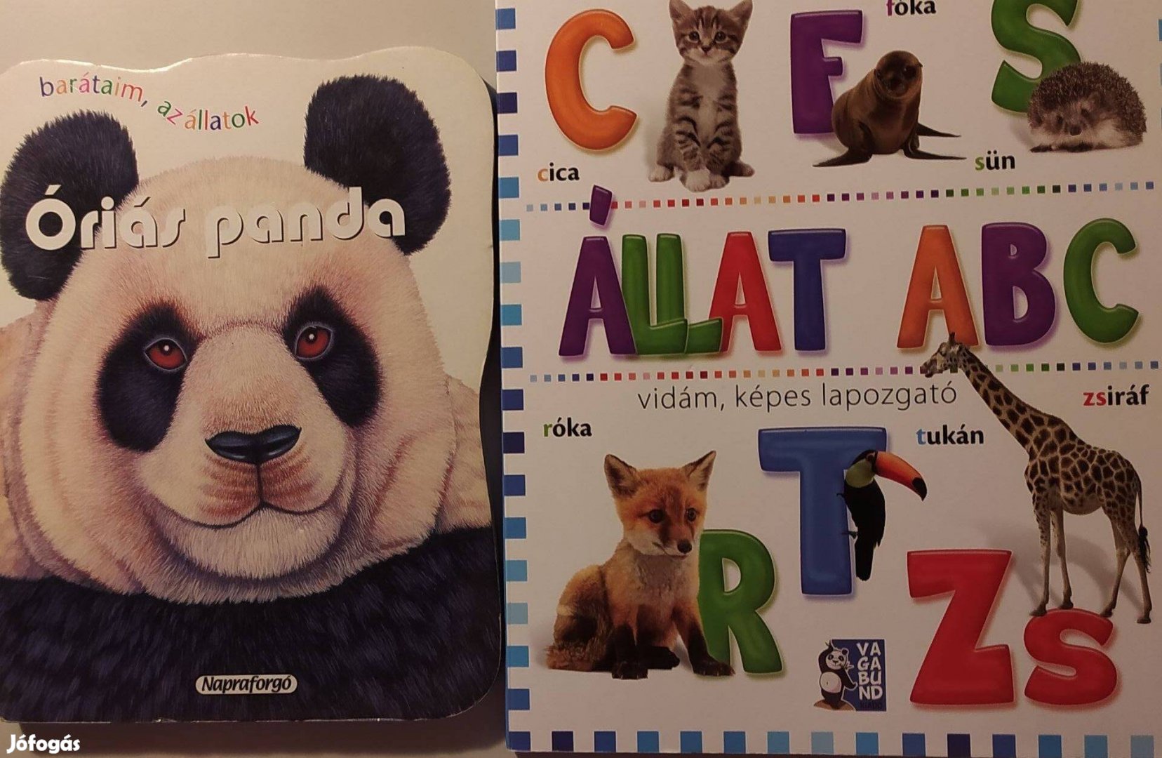 Barátaim, az állatok Óriás Panda + Állat ABC vidám, képes lapozgató