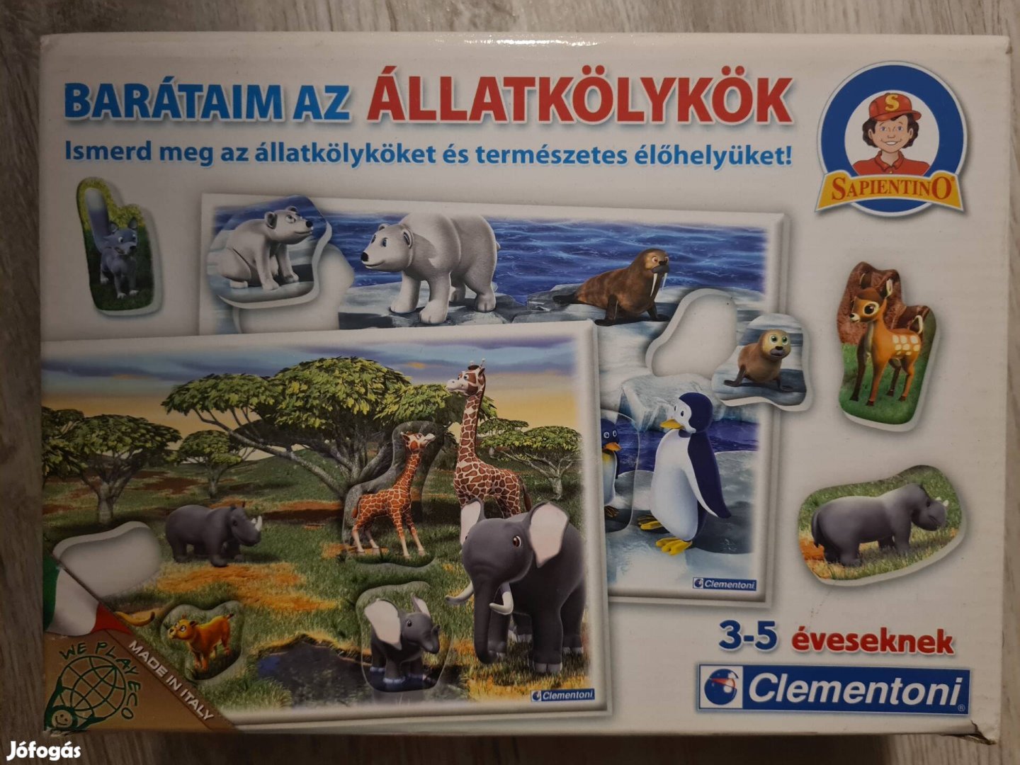 Barátaim az állatkölykök 3-5 éveseknek logikai 