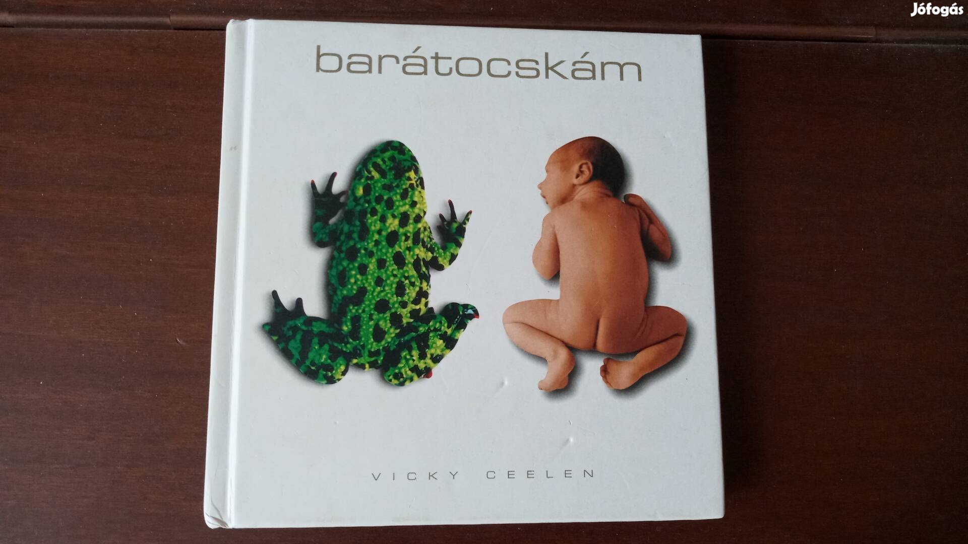 Barátocskám, könyv baba+állat fotókkal, idézetekkel
