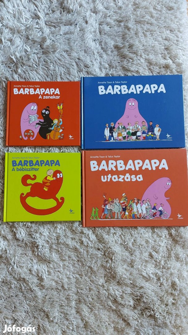 Barbapapa könyvek