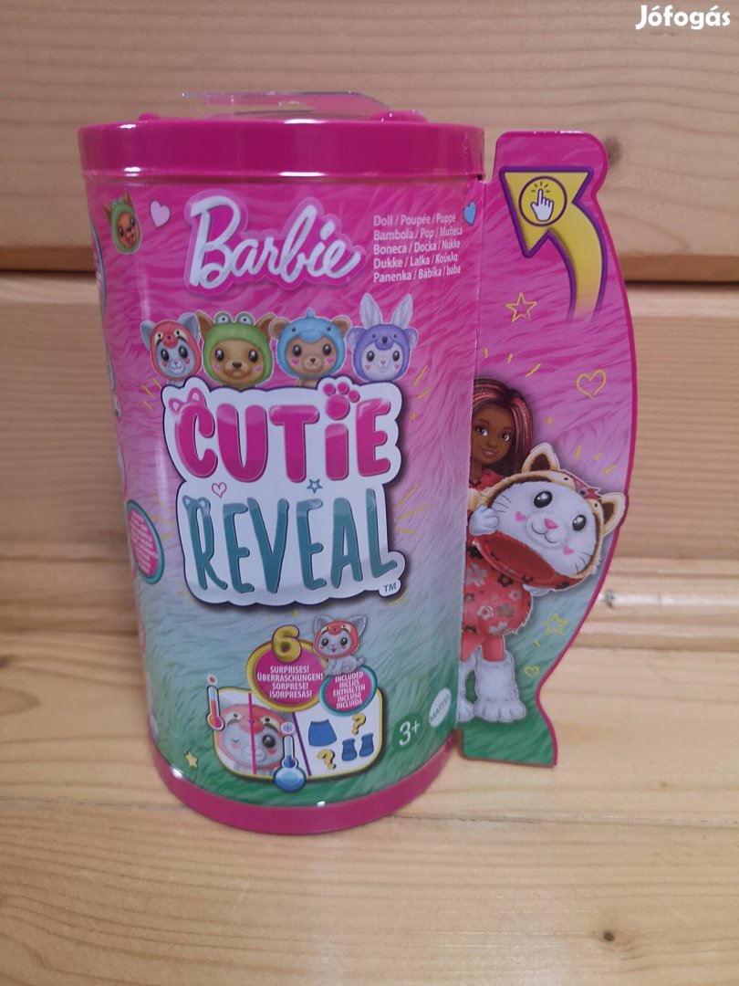 Barbie Cutie Reveal cica gyerek (Új) 