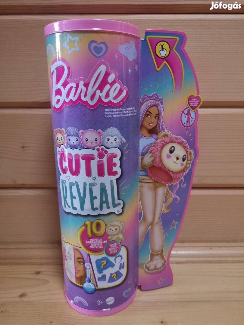 Barbie Cutie Reveal oroszlán (Új) 