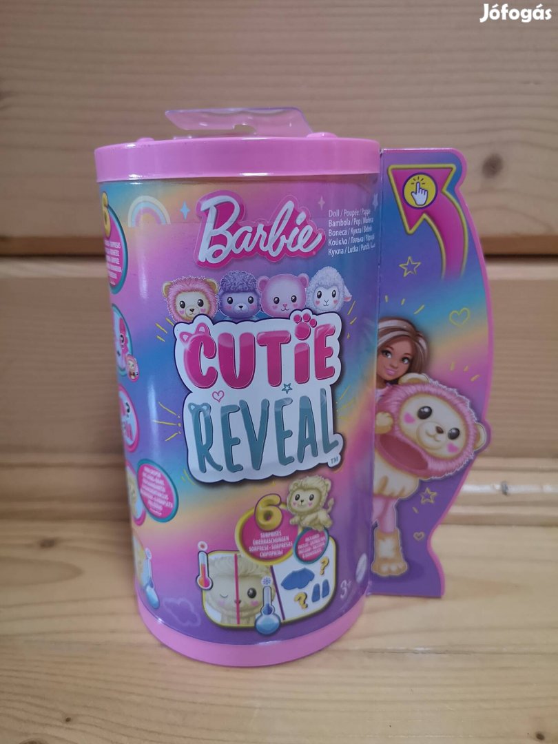 Barbie Cutie Reveal oroszlán gyerek (Új) 