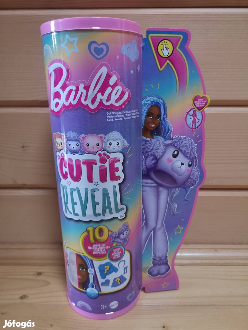 Barbie Cutie Reveal uszkár (Új) 