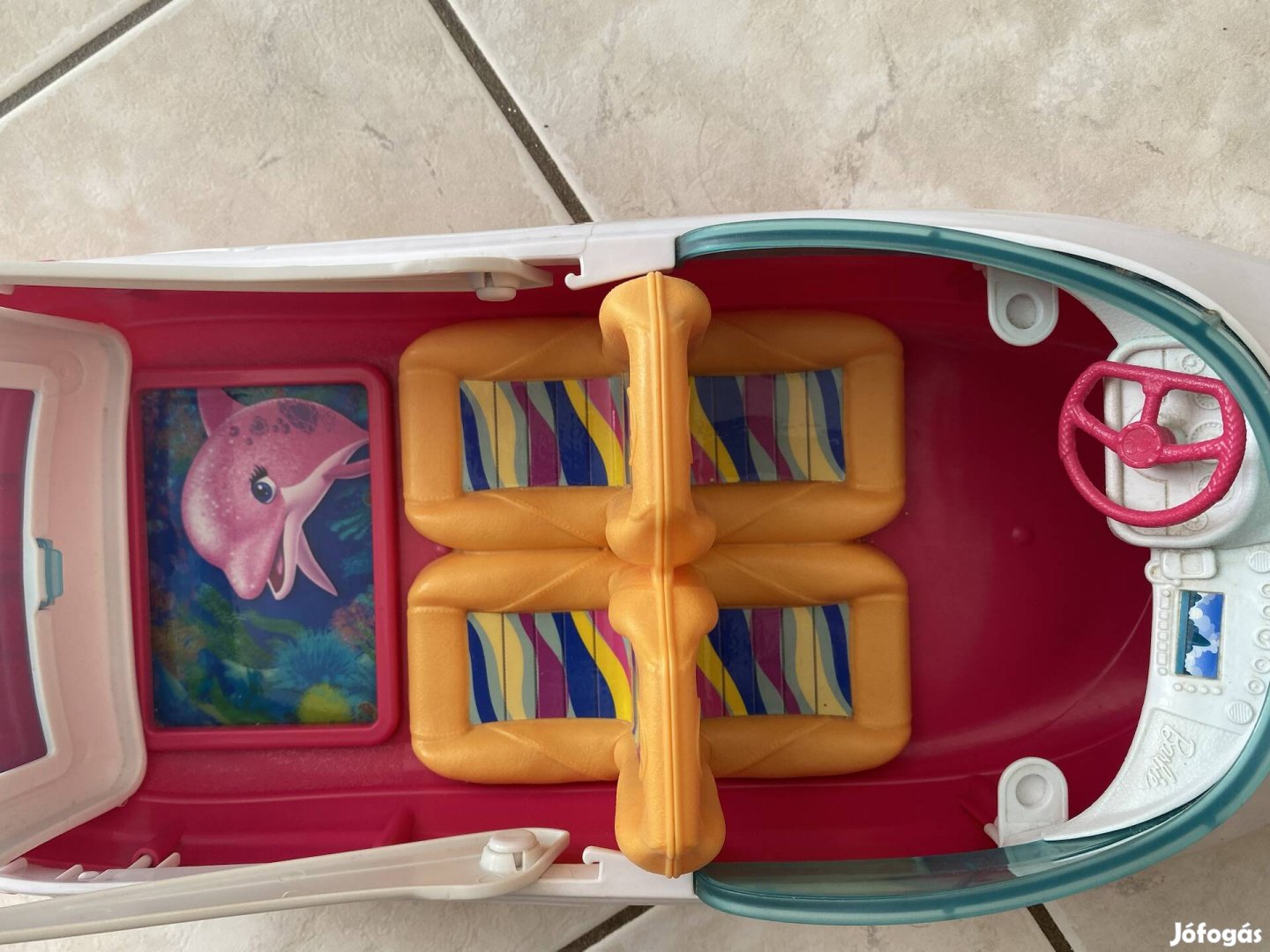 Barbie Delfin varázs motor-csónak