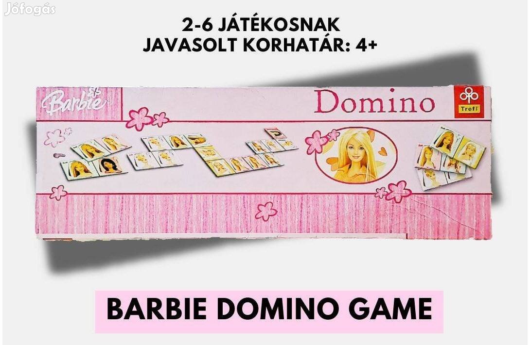 Barbie Dominó játék