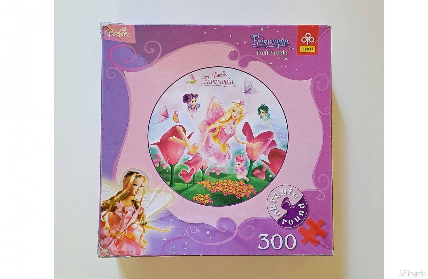 Barbie Fairytopia kör alakú puzzle