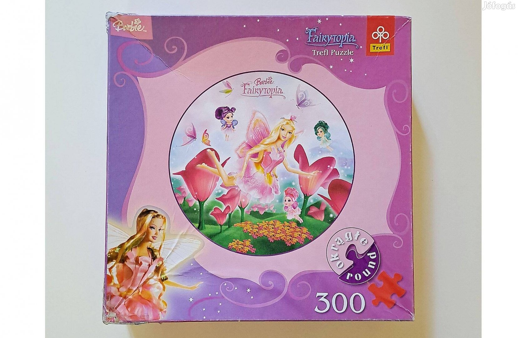 Barbie Fairytopia kör alakú puzzle