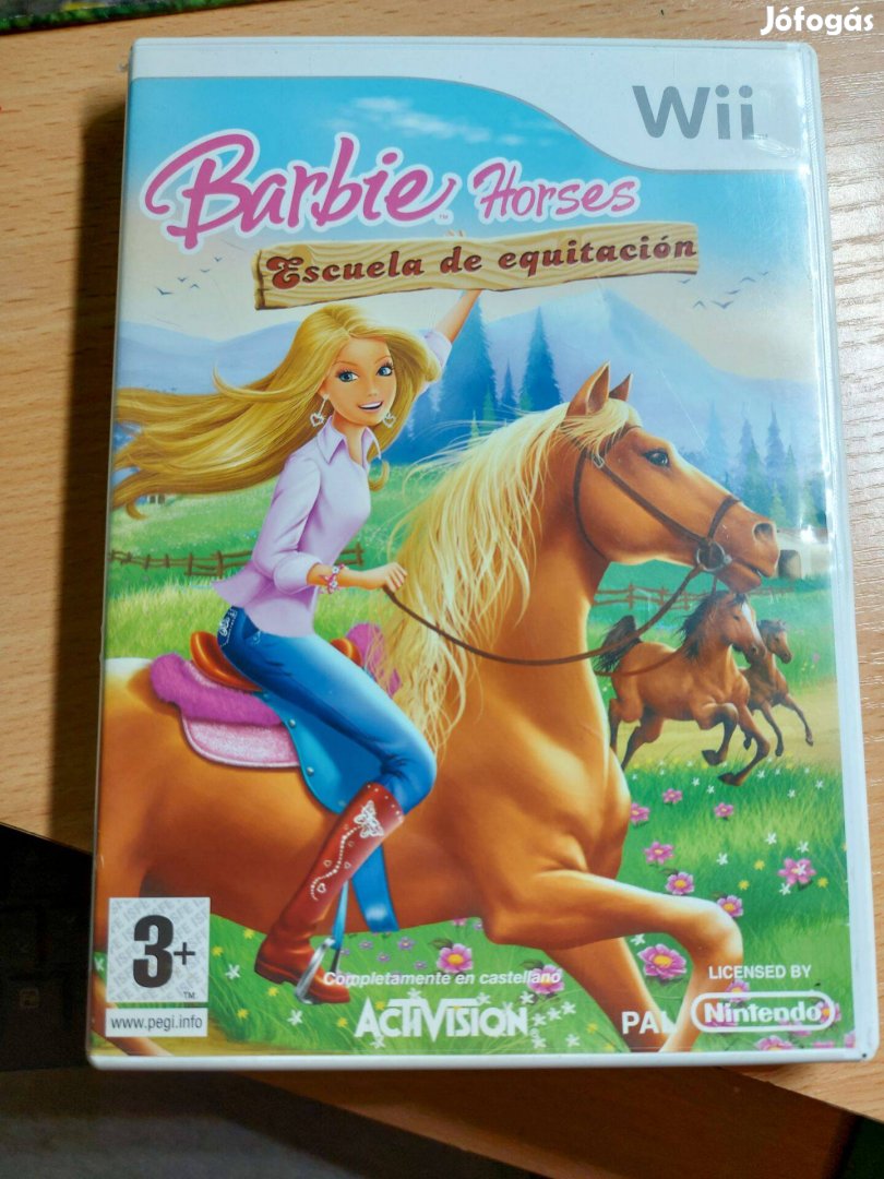 Barbie Horse Adventures Riding Camps játék Nintendo Wii-re