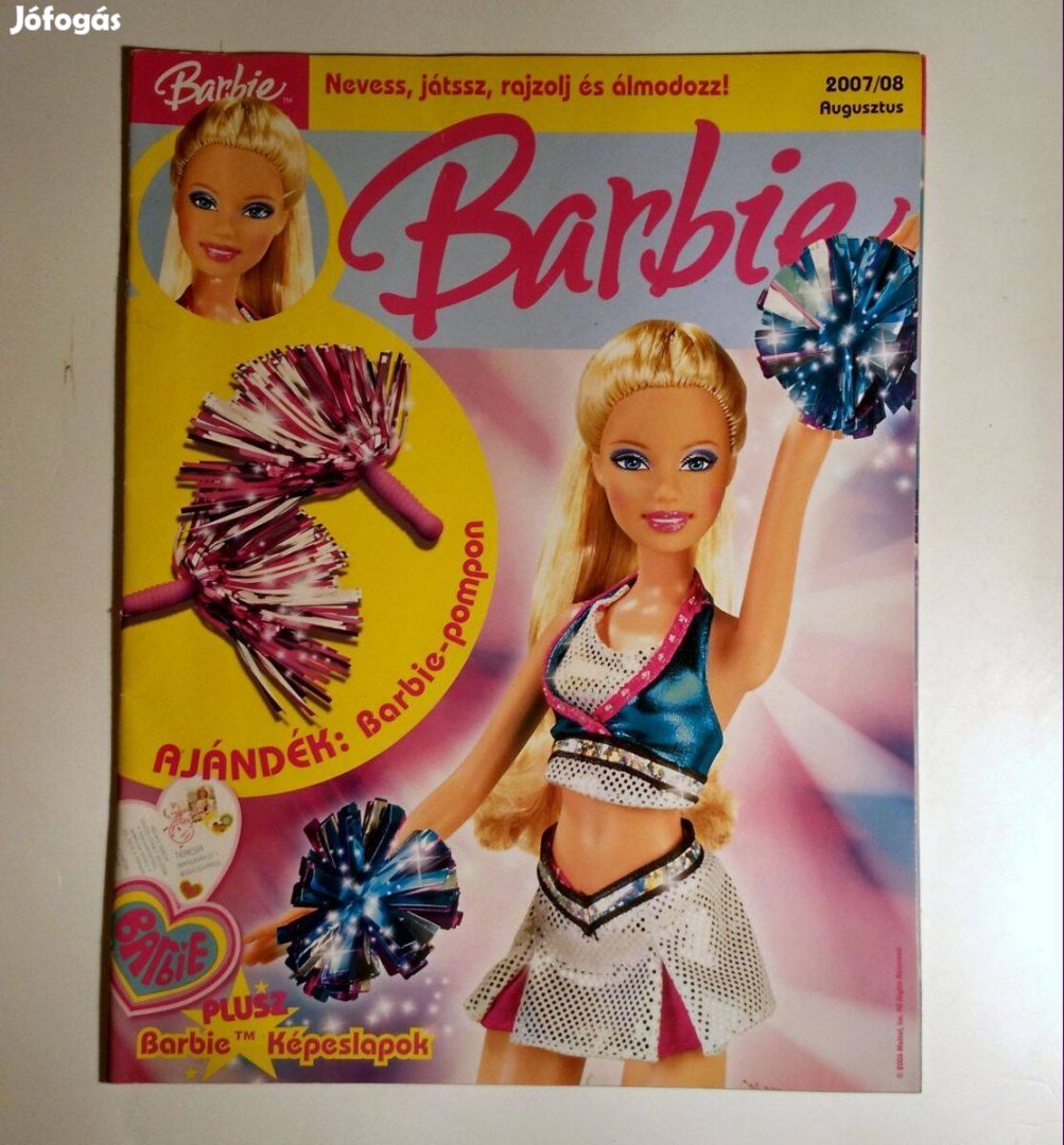 Barbie Magazin 2007/8 Augusztus (poszterral) 7kép+tartalom