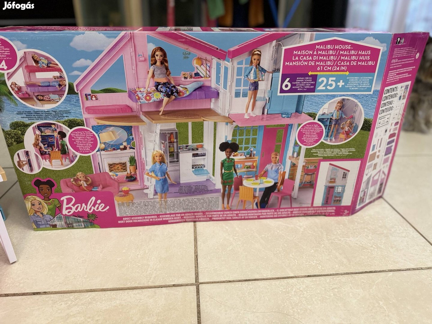 Barbie Malibu  emeletes ház 