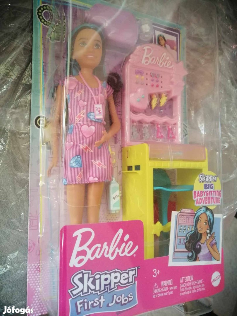 Barbie Skipper first jobs ékszer stand, bontatlan