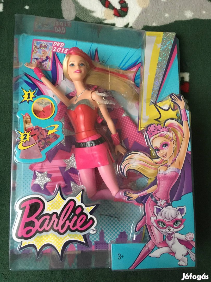 Barbie Szuperhős hercegnő baba eladó