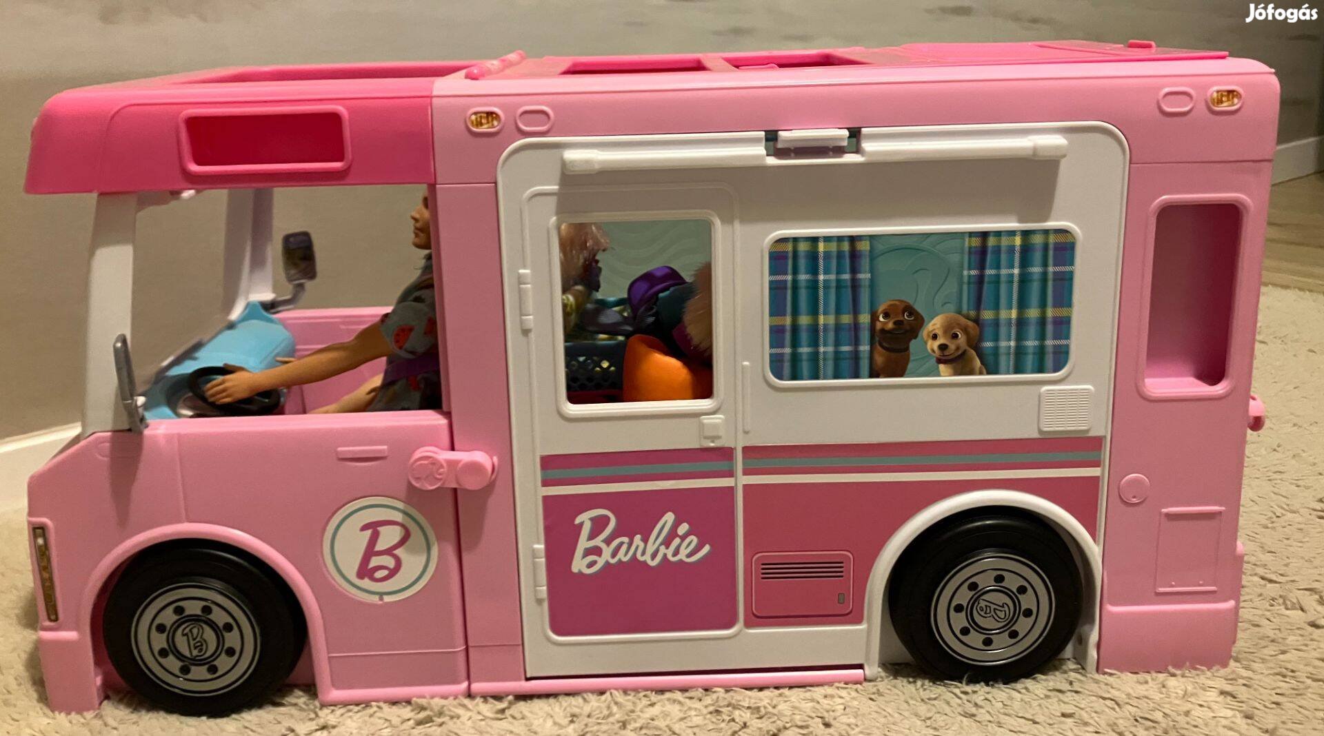 Barbie álom lakóautó