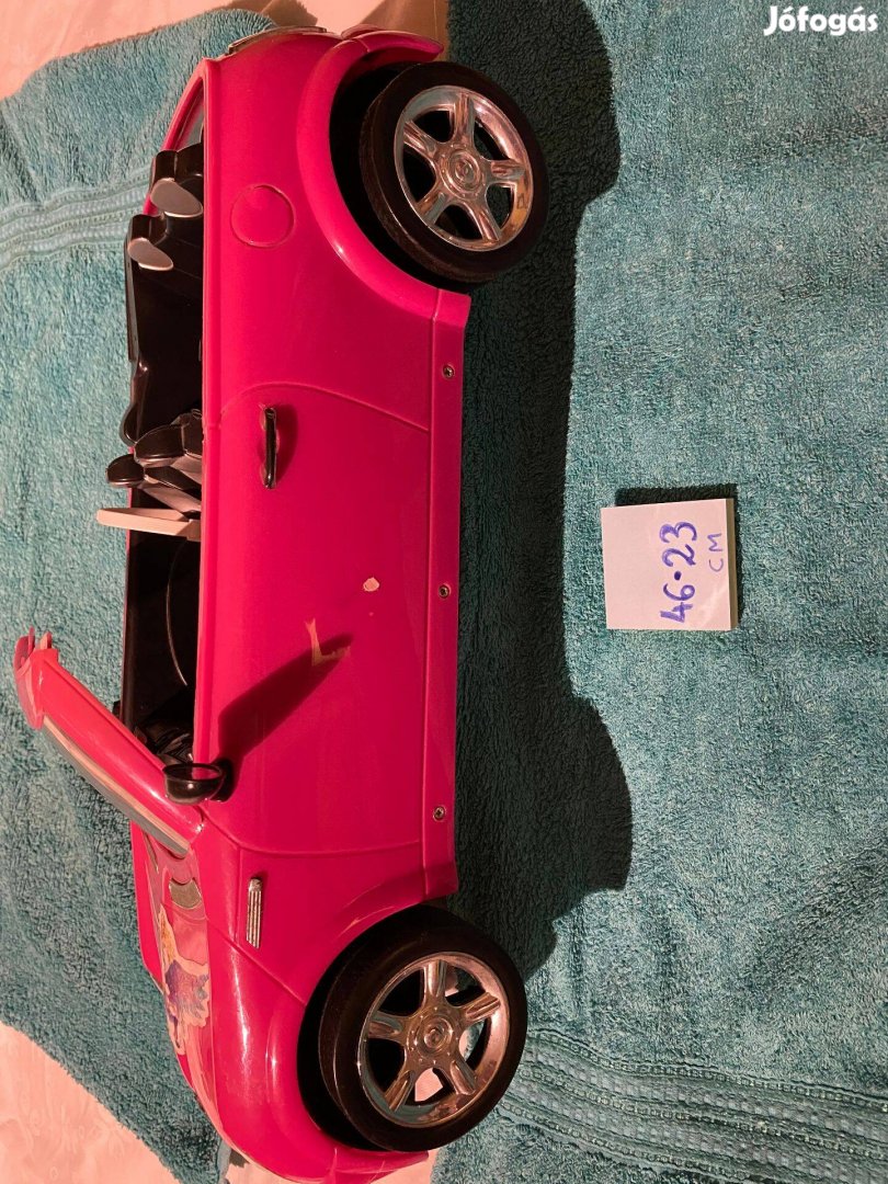 Barbie auto nagy cabrio négy személyes