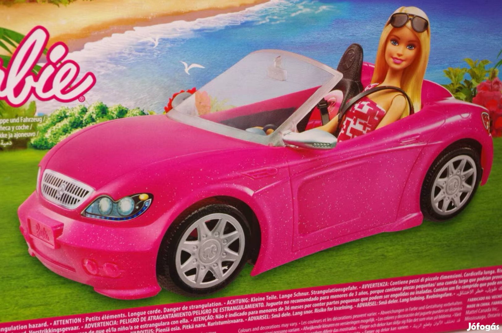 Barbie autós szett