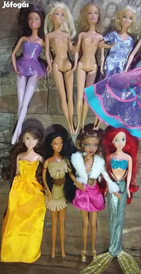 Barbie babák és Disney hercegnők