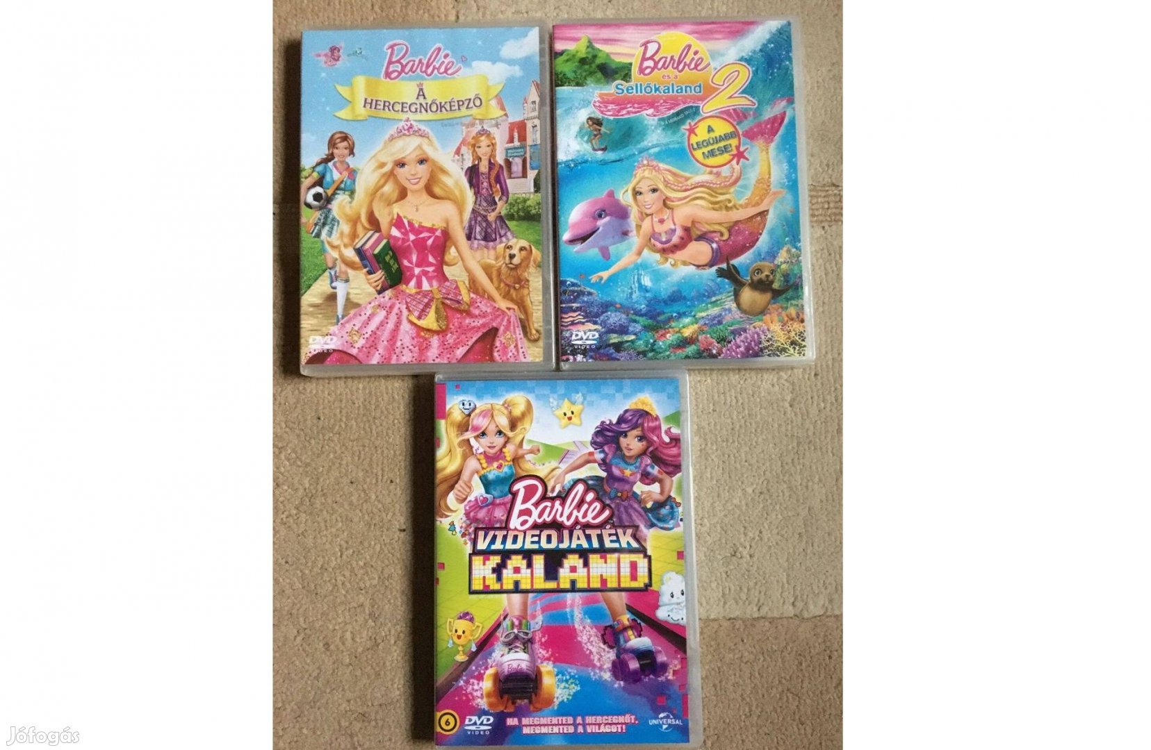 Barbie dvd-k