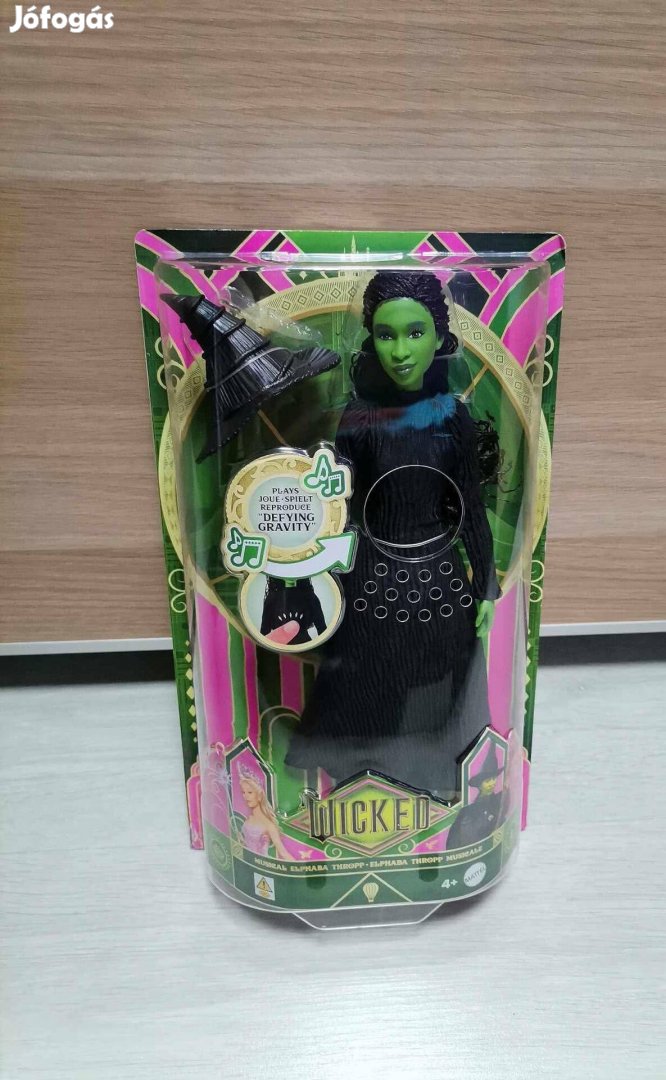 Barbie éneklő Wicked Elphaba baba