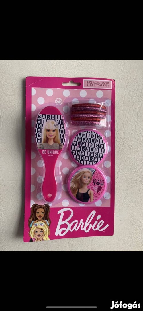 Barbie fésű szett új  