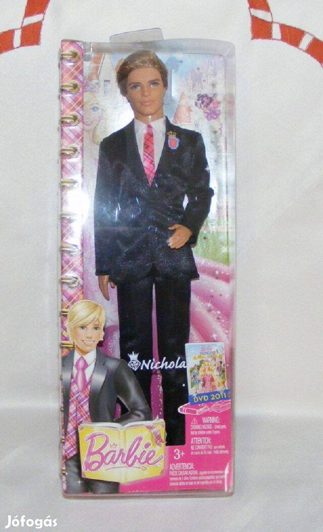 Barbie hercegnőképző Nicholas baba