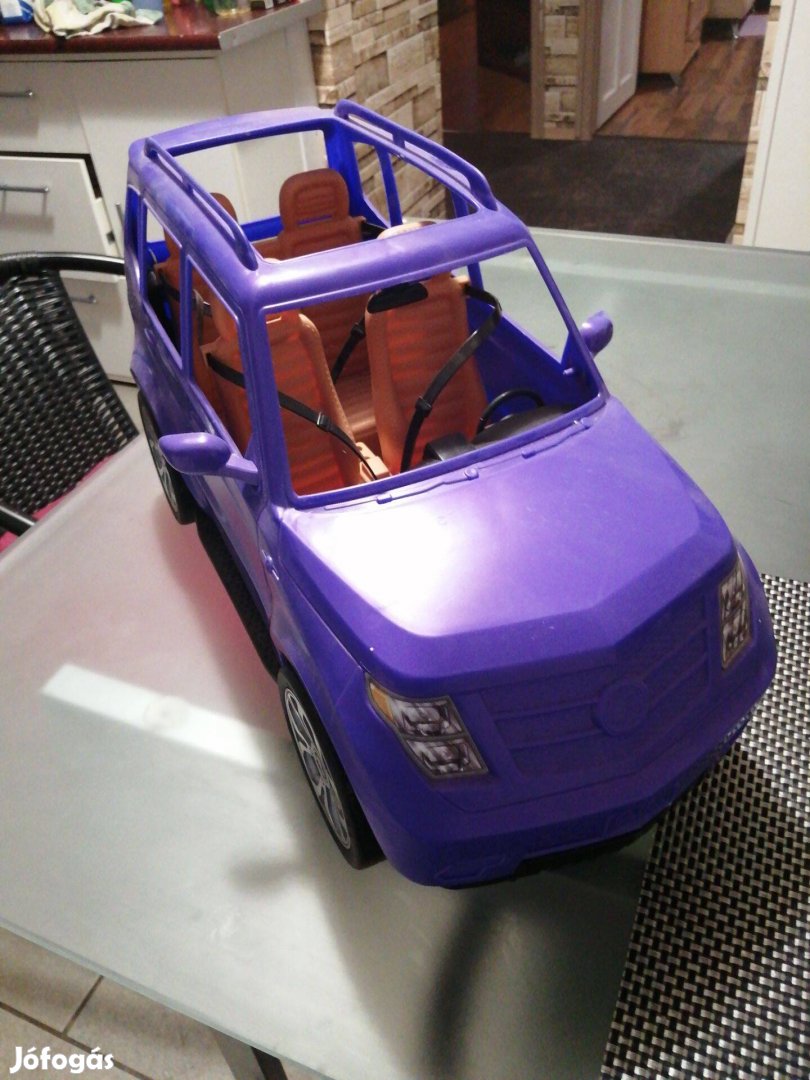 Barbie jeep lila