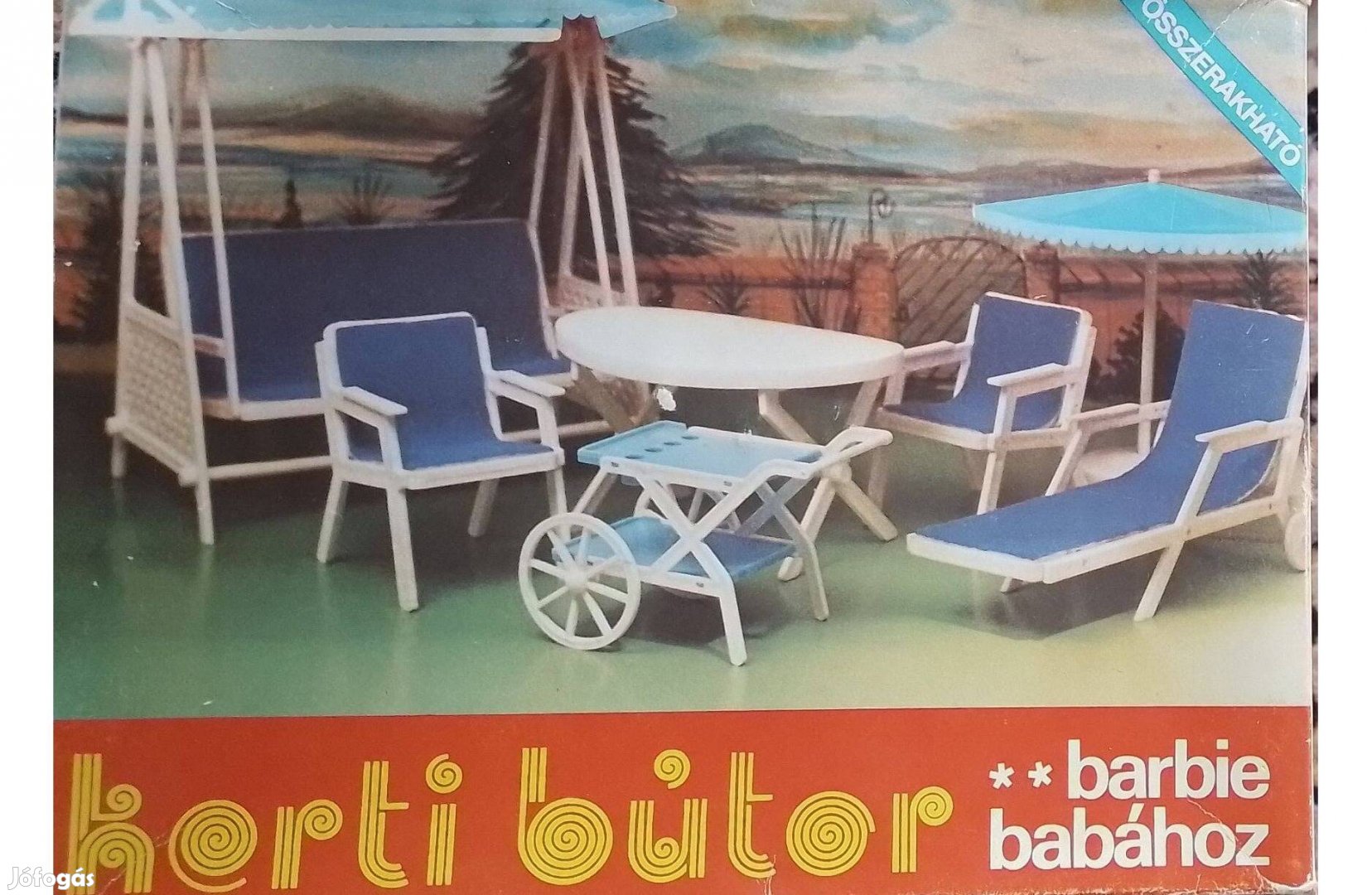 Barbie kerti bútor