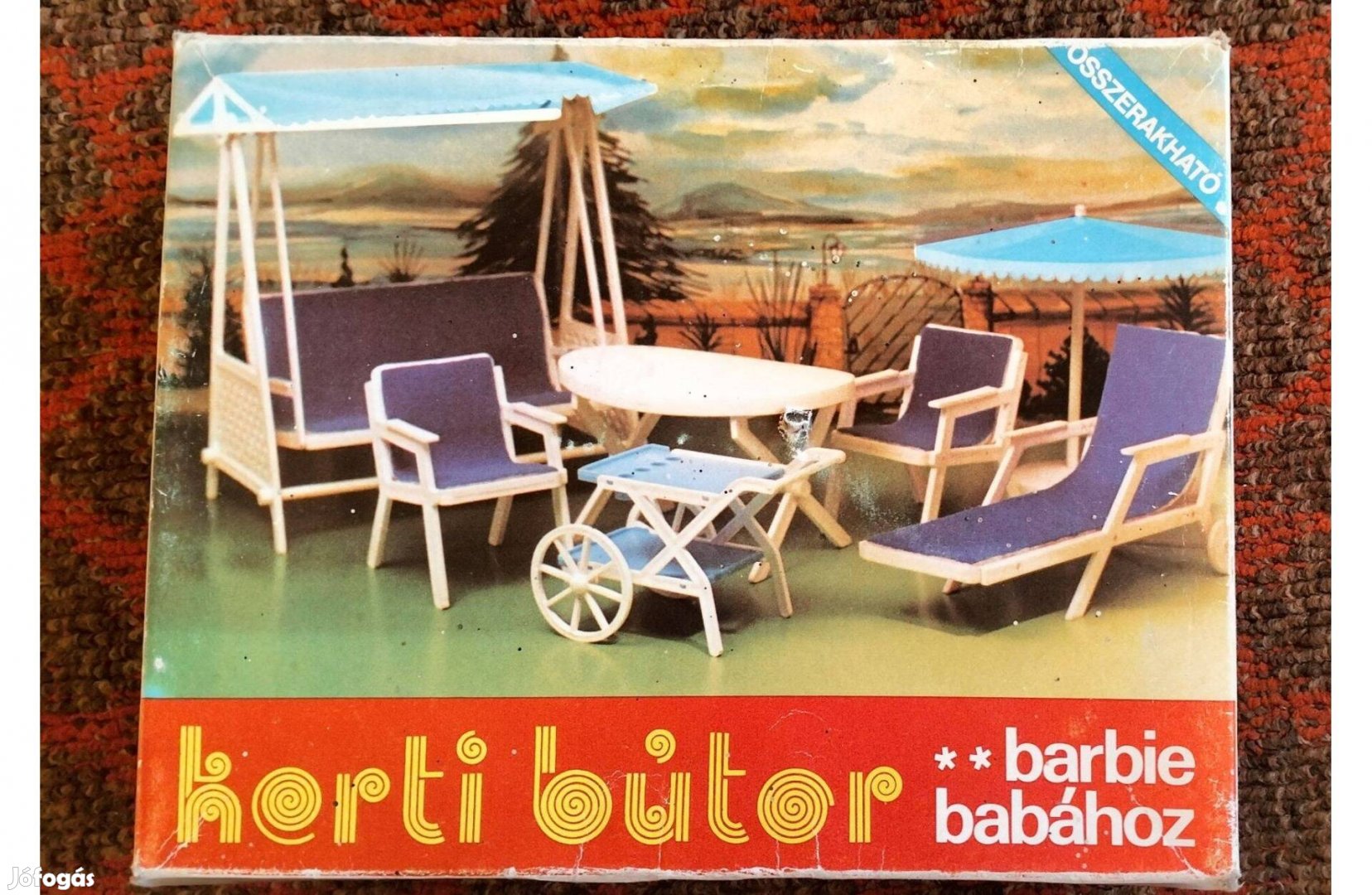 Barbie kerti bútorok