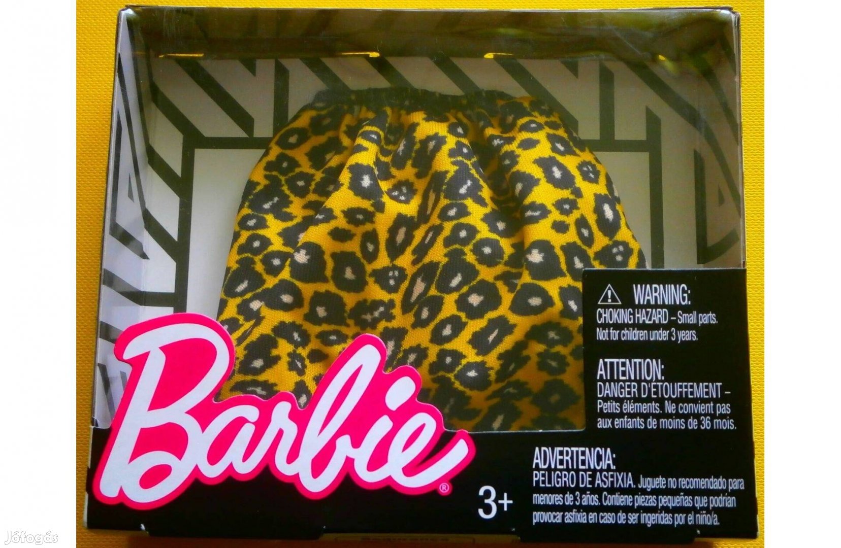 Barbie kiegészítők: leopárd mintás szoknya féláron - Új, bontatlan