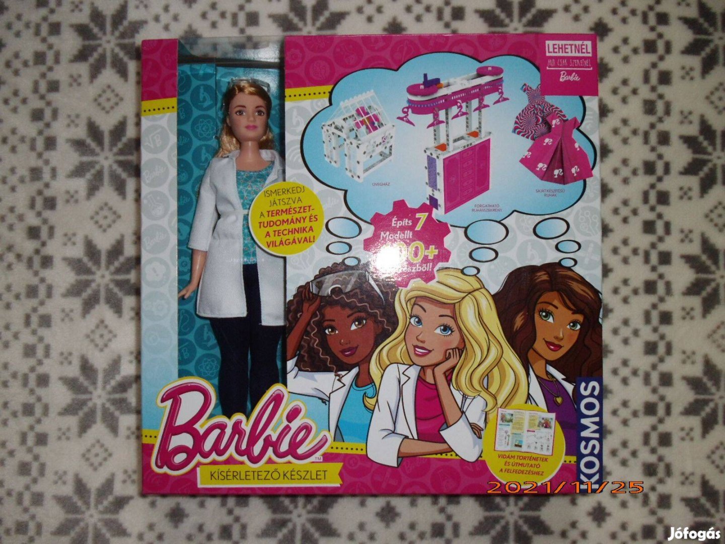 Barbie kísérletező készlet