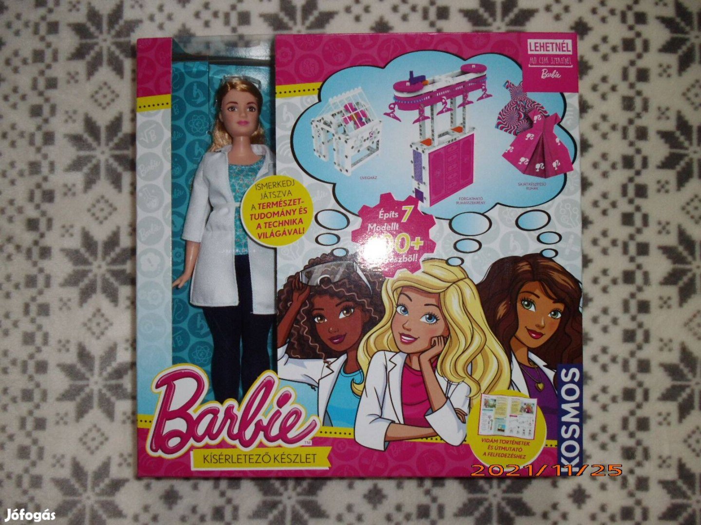Barbie kísérletező készlet