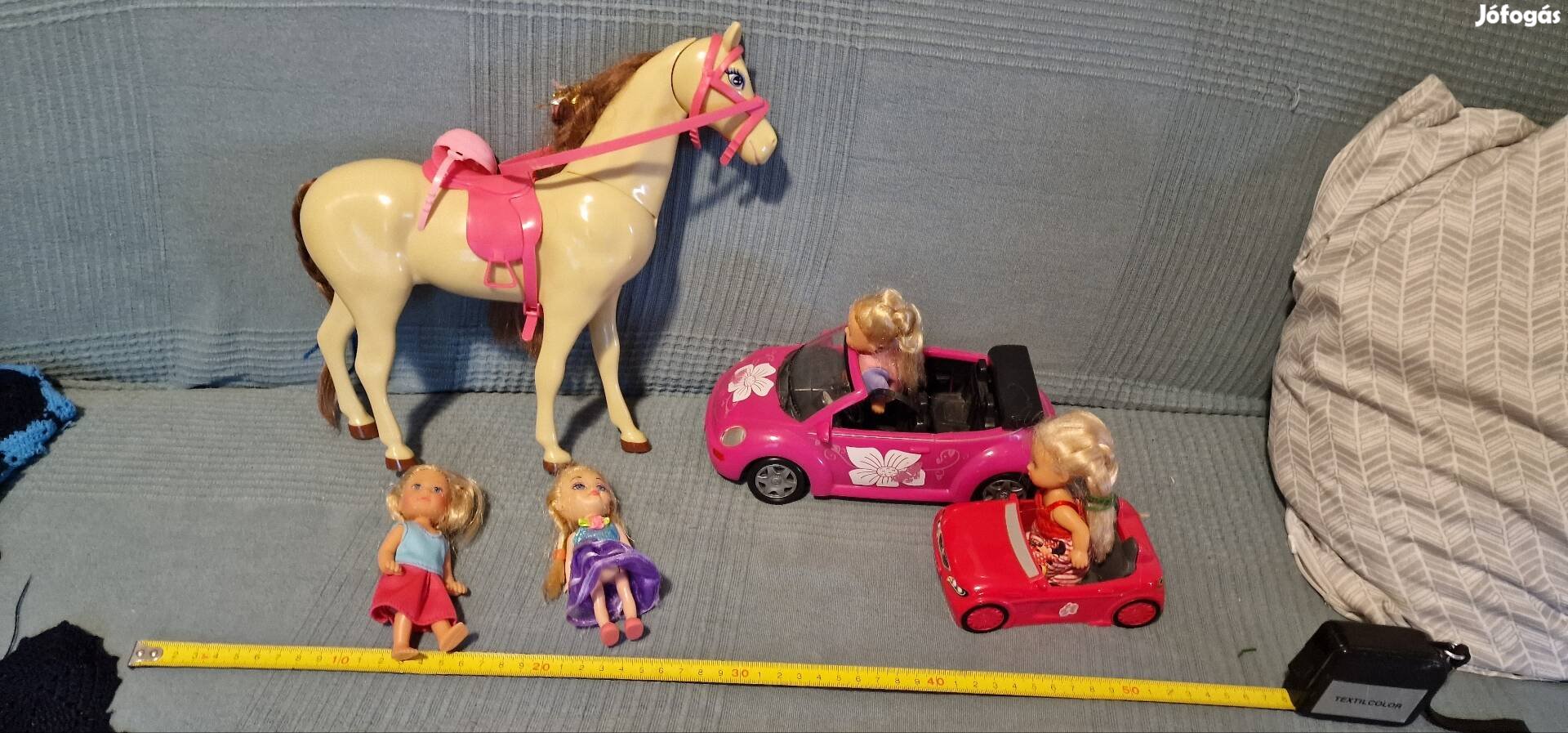 Barbie ló és auto