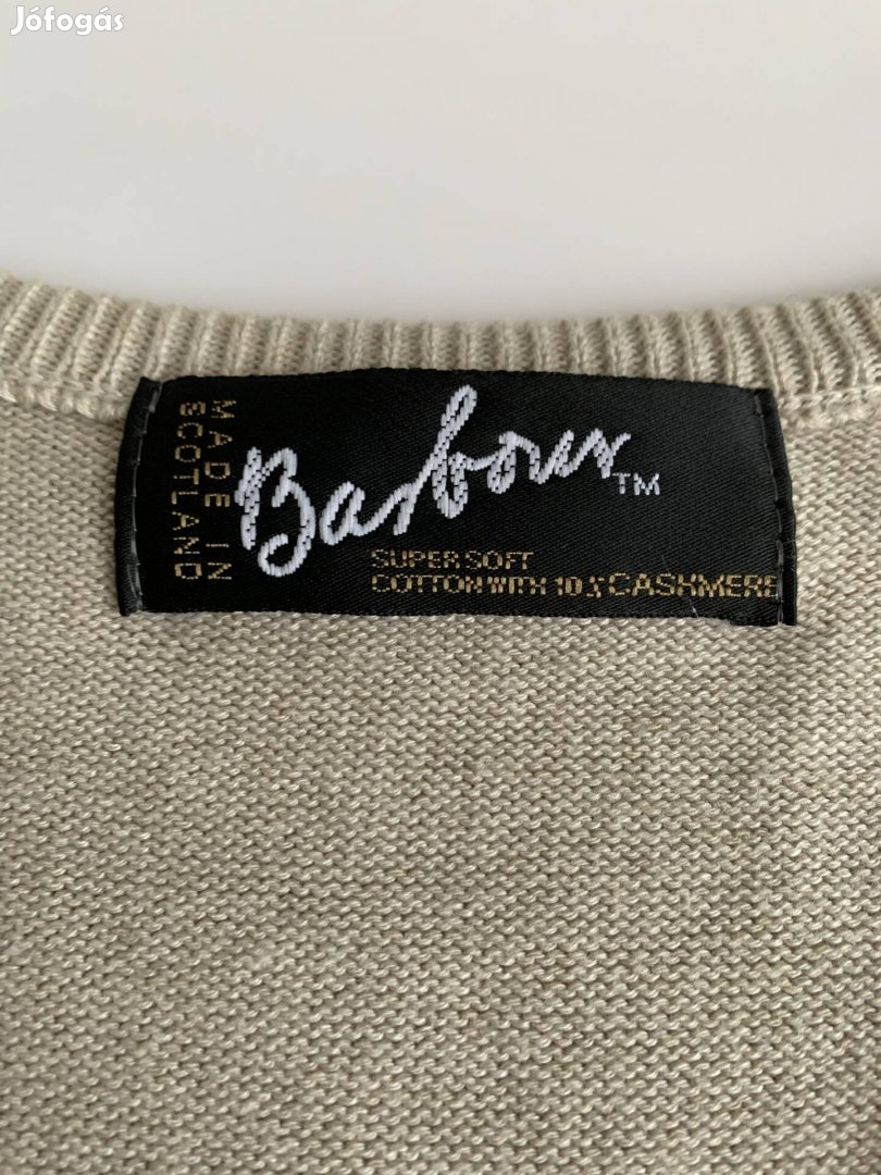 Barbour Cotton Rich mellény XL vadász utcai